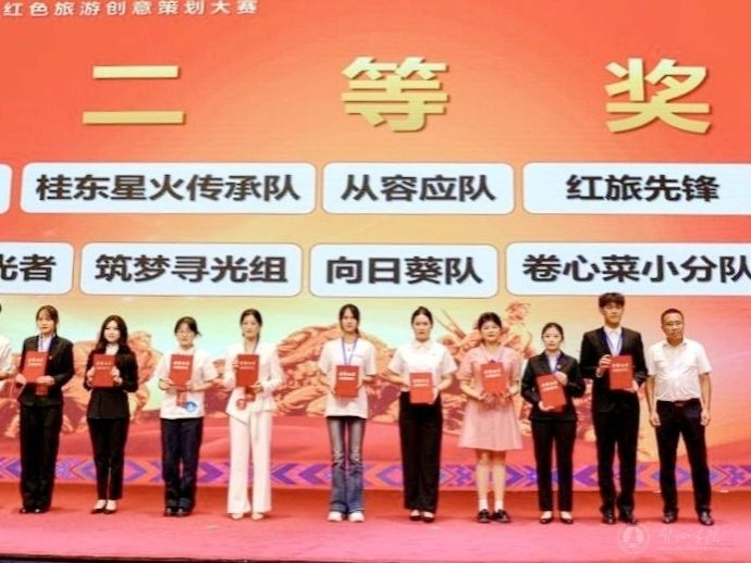 我校学子在第三届广西大学生红色旅游创意策划大赛中斩获佳绩