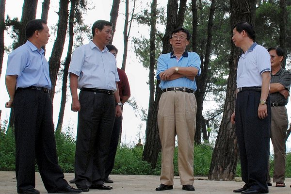 丁廷模到我院视察指导工作